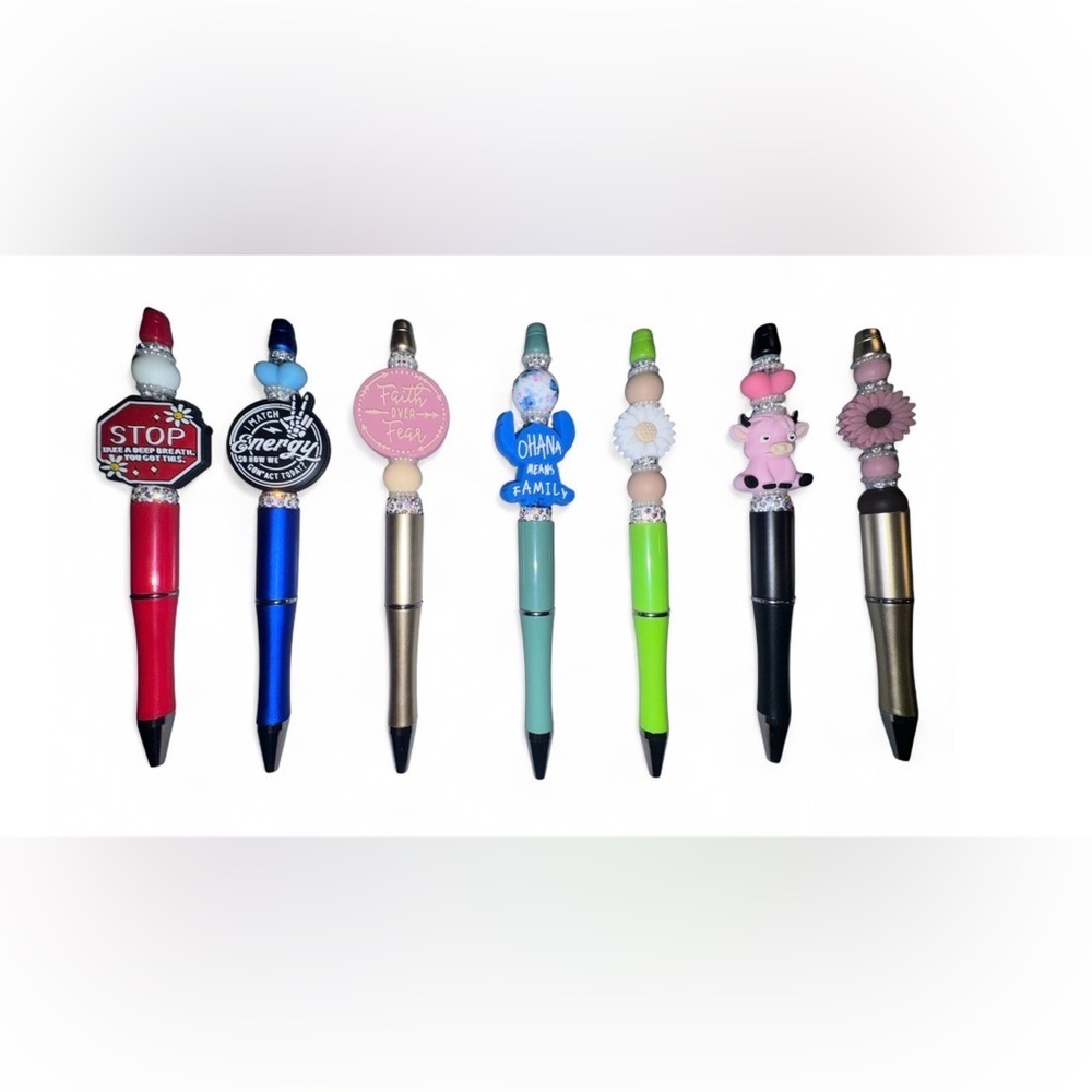 ✨ Inspirational Beaded Pens – Custom Charm Designs ✨
by The Nook Market